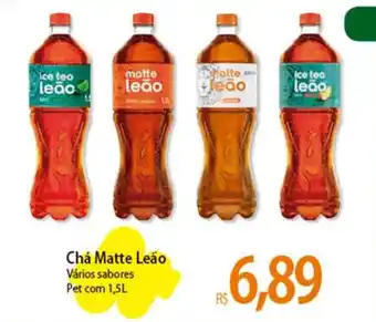 Atacadão Chá Matte Leão 1.5L oferta