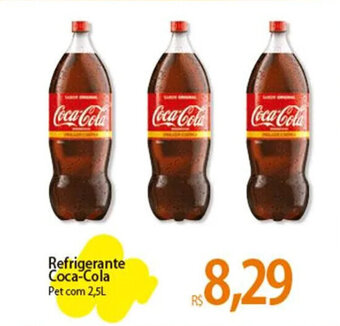 Atacadão Refrigerante Coca Cola 2.5L oferta