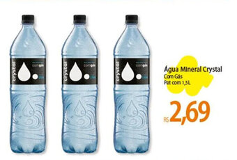 Atacadão Água Mineral Crystal 1.5L oferta