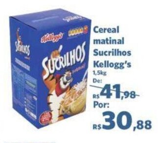 Cereal matinal Sucrilhos Kellogg's 1.5kg