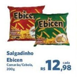 Sam's Club Salgadinho Ebicen 200g oferta