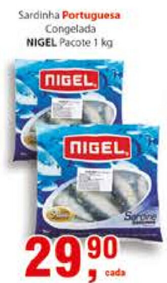 Supermercados Mundial Sardinha Portuguesa Nigel 1kg oferta