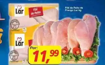 Supermercados Guanabara Filé de peito da frango lar oferta