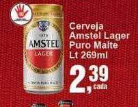 Negreiros Cerveja amstel lager puro malte oferta