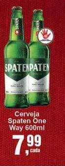 Negreiros Cerveja spaten one way oferta