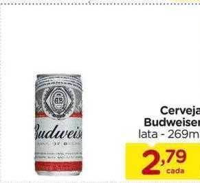 Carrefour Cerveja budweiser oferta