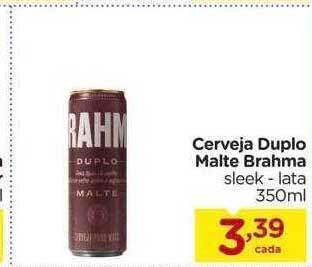 Cerveja duplo malte brahma