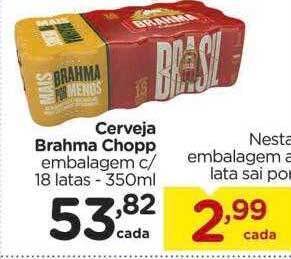 Carrefour Cerveja brahma chopp oferta