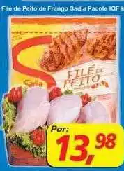 Supermercados Guanabara Filé de peito de frango sadia oferta