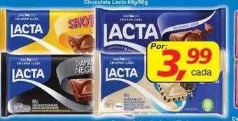 Supermercados Guanabara Chocolate lacta oferta