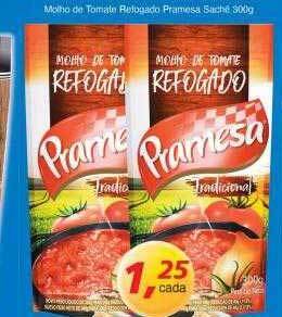 Supermercados Guanabara Molho de tomate refogado pramesa sachê oferta