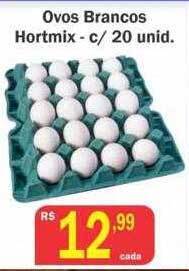 Supermercados Pedroso Ovos brancos hortmix oferta