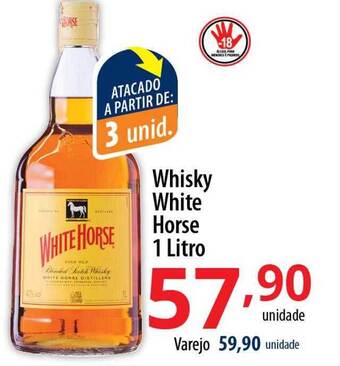 Akki Atacadista Whisky white horse oferta