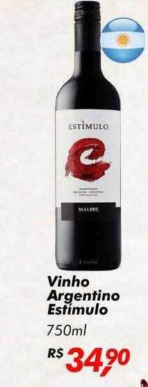 Big Box Vinho argentino estímulo oferta