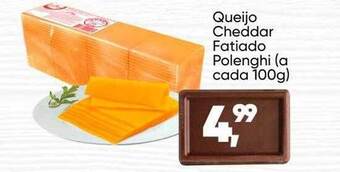 Imec Supermercados Queijo cheddar fatiado polenghi a cada oferta