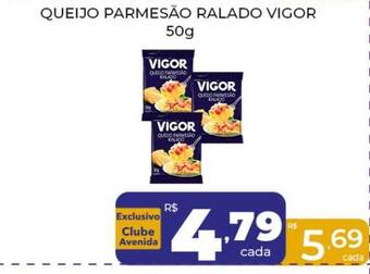 Supermercados Avenida Queijo parmesão ralado vigor oferta
