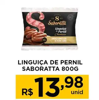 Carone Linguiça de pernil saboratta oferta