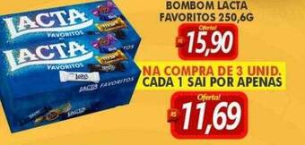 Mega Box Bombom lacta favoritos oferta