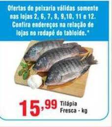 Tilápia fresca kg