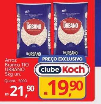 Supermercados Koch Arroz branco tio urbano oferta
