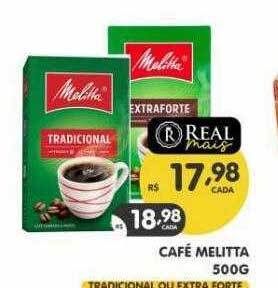 Supermercados Real Café melitta oferta