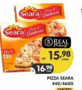 Supermercados Real Pizza seara oferta