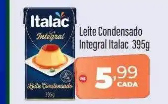 Leite condensado integral italac