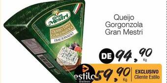 Supermercado Dalben Queijo gorgonzola gran mestri oferta