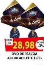 Santa Cruz Supermercados Ovo de páscoa arcor ao leite oferta