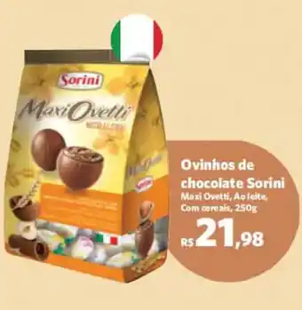 Sam's Club Ovinhos de Chocolate Sorini 250g oferta