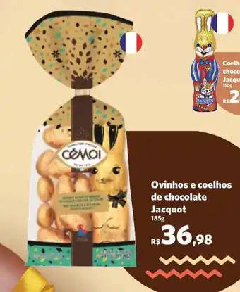 Sam's Club Ovinhos e Coelhos de Chocolate Jacquot 185g oferta