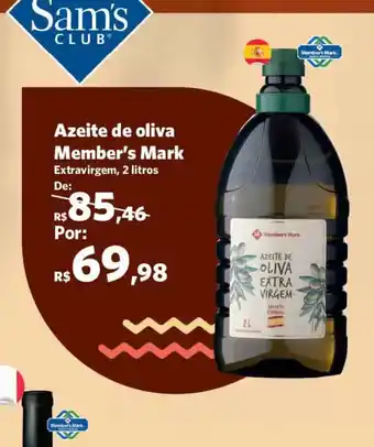 Sam's Club Azeite de Oliva Member's Mark 2L oferta