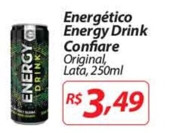 Nacional Energetico Energy Drink Confiare 250ml oferta