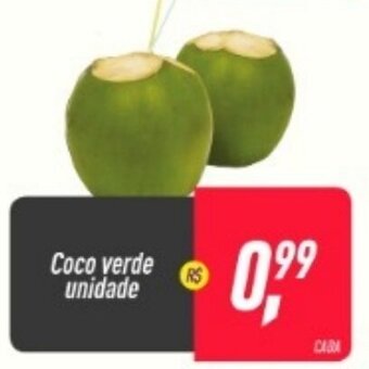 Frangolândia Coco verde unidade oferta