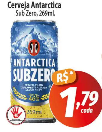 Cerveja Antarctica Sub Zero 269ml