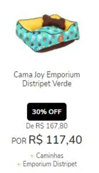 Cama Joy Emporium Distripet Verde