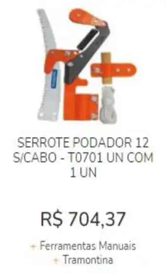 Serrote Podador 12 S/Cabo - T0701 un com 1 un