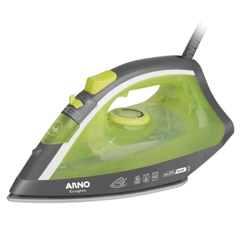 Ferro a vapor arno ecogliss com spray vapor vertical