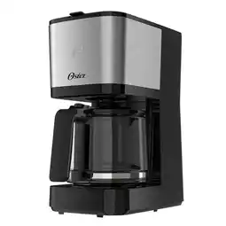 Benoit Cafeteira elétrica oster inox 32 xícaras 1,2 litros com jarra de vidro oferta