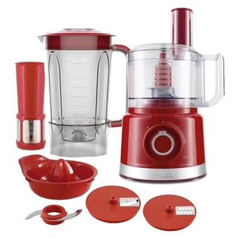 Benoit Multiprocessador philco 5 em 1 pmp1500v turbo 2 velocidades + pulsar 900w oferta