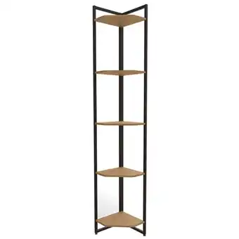 Benoit Torre de canto kappesberg li022 5 prateleiras crome industrial oferta