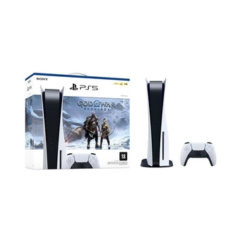 Playstation 5 sony cfi-1214a01x com mídia god of war ragnarok