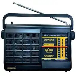 Benoit Rádio motobrás rm-pft22ac 2 faixas am fm oferta