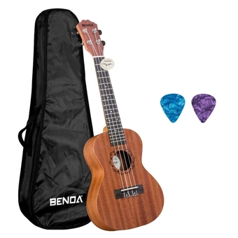 Benoit Ukulele acústico benoá 4 cordas tamanho 23 uk-23s com capa oferta