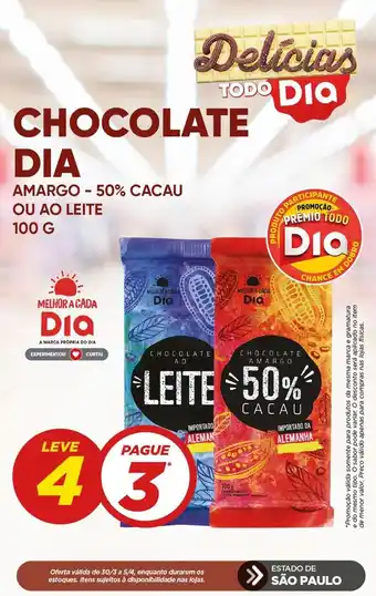 Dia Chocolate Dia 100g oferta