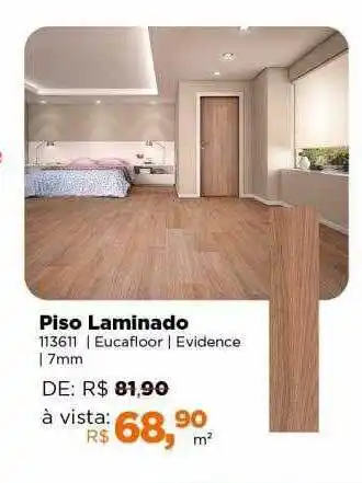 Piso laminado eucafloor