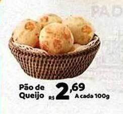 Max Atacadista Pão de queijo oferta