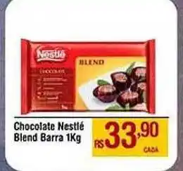 Max Atacadista Chocolate nestlé blend barra oferta