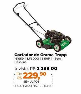 Cortador de grama trapp