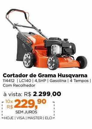 Lojas TaQi Cortador de grama husqvarna oferta